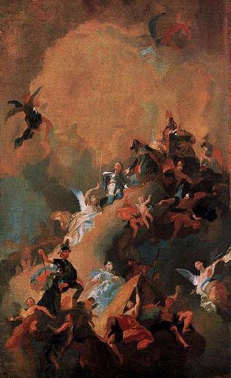 Franz Anton Maulbertsch Apotheosis of a Hungarian Saint oil painting picture